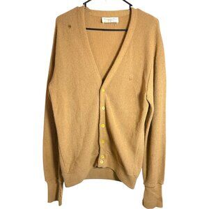 Vintage Christian Dior Monsieur Camel Cardigan Sweater Men’s Medium – Orlon Acry